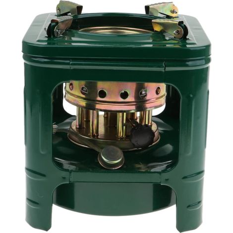 Réchaud de camping Mini réchaud à kérosène pratique Camping pique-nique réchaud outils de cuisson brûleur extérieur (1/5)