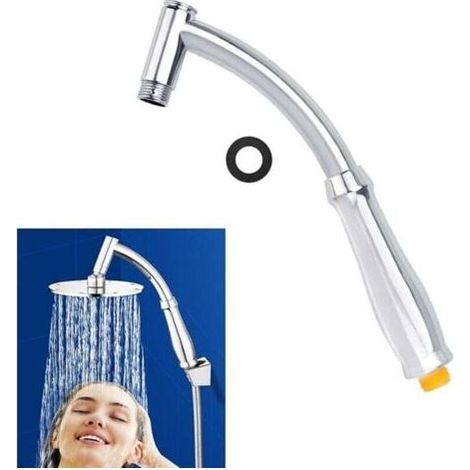 Bras de Douche, 29 cm Bras de Douche Extension, Rallonge pour Pommeau de Douche en ABS, Bras d'Extension pour Pommeau de Douche, Prolongateur de Douche pour Pommeau de Douche Salle de Bains (1/4)