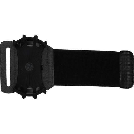 Verstellbare 360°-Handyhülle mit Armband für iPhone 13 Pro Max, Laufen/Sport, Schwarz, Größe S (1/5)