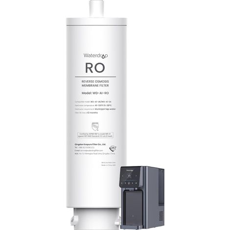 Waterdrop WD-A1-RO Filter Replacement for WD-A1 Reverse Osmosis Hot Cold Water Dispenser, 12 Months Life (1/5)