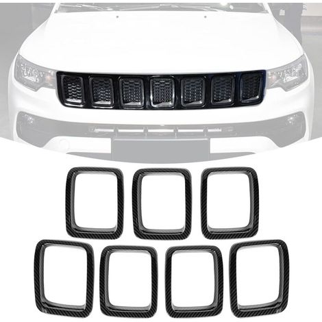 Griglia protettiva in fibra di carbonio per Jeep Compass MP 2017-2020 -Crezuo