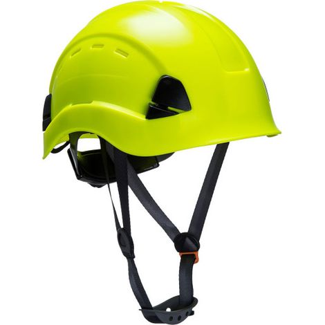 Casco Height Endurance ventilado para altura, barboquejo de 4 puntos PS63 Amarillo (1/2)
