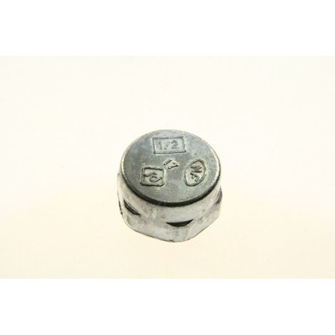 Bouchon de fermeture 1/2 gaz d'origine (C00004682) Four, cuisinière ARISTON HOTPOINT, BEKO, INDESIT, SCHOLTES