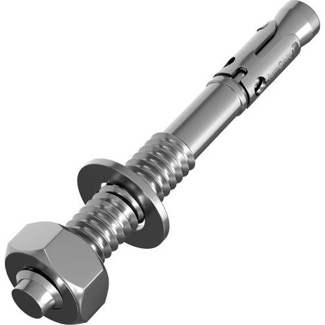 5x Ancre lourde M16 x 160mm ancrage à clavette de haute qualité galvanisé Montage traversant, IMMÉDIATEMENT RÉSILIENT Ancrage dans le béton, Ancre lourde pour les abris, Garde-corps, É (1/5)