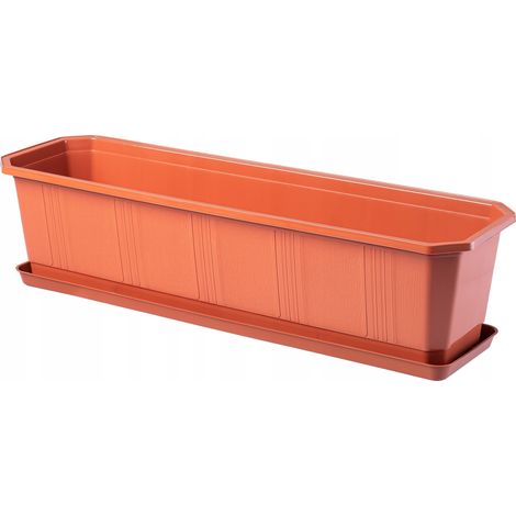 Vaso da fiori da balcone KADAX con supporto 60 cm colori (1/5)
