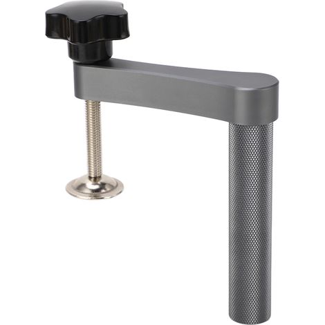 Pince de serrage manuelle à action rapide, en alliage d'aluminium et acier inoxydable, réglable, pour le travail du bois, clip de bureau (1/5)