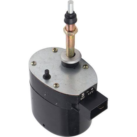 Moteur d'essuie-glace DC12V – Champ d'essuyage 105° – Interrupteur marche/arrêt – Accessoire universel pour tracteurs (1/4)