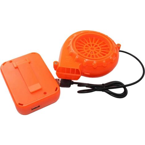 Mini ventilateur gonflable en forme de dessin animé pour costumes de poupées, à utiliser à l'intérieur comme à l'extérieur. (1/5)
