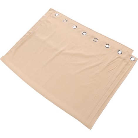 Rideaux occultants pour chambre à œillets isolants thermiques pour salon, lot de 2 panneaux (134x210cm/53x83in) (1/4)