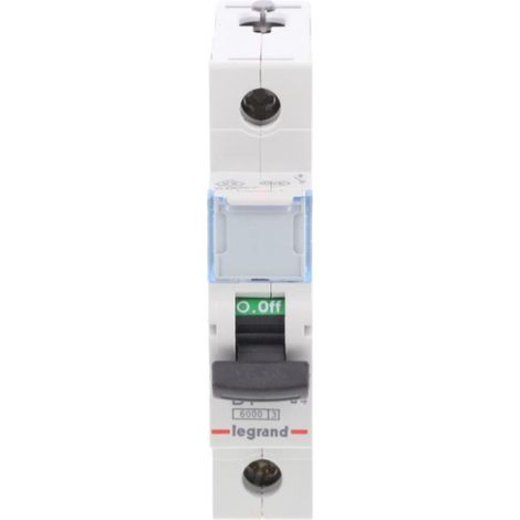 Interruttore automatico 1P B 1A 6kA AC S301 TX3 403349