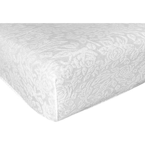 Coprimaterasso Elasticizzato In Spugna Jacquard Con Maxi Angoli Modello Elegance, misuraMatrimonialecoloreElegance