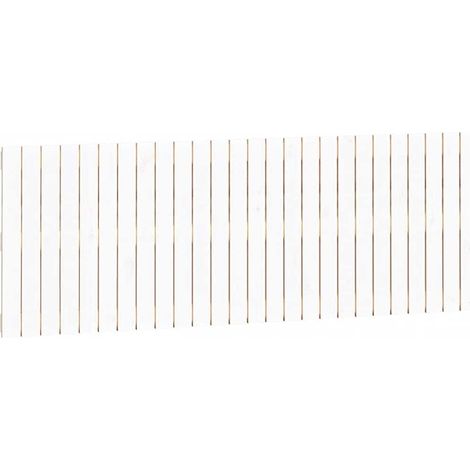 Maison Exclusive - Cabecero de cama de pared madera maciza pino b (1/5)