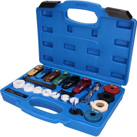 Brilliant Tools – Jeu d'outils de déverrouillage de câble 22 pièces – Compatible systèmes climatisation et conduites carburant – Ouvreur Spring-Lock 2-en-1 – BT531050 (1/10)