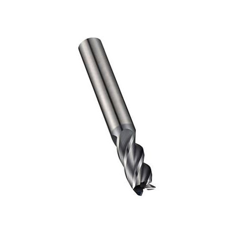 Schaftfräser S761 D.12mm Gesamt-L.83mm Schneiden-L.26mm HM AlCrN 40Grad Z.4 (1/4)