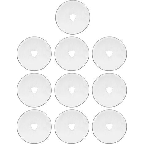 Kit de remplacement de coupe-papier en tissu, roue à roulettes, lame de couteau ronde SKS-7, 60mm, 10 pièces (1/5)
