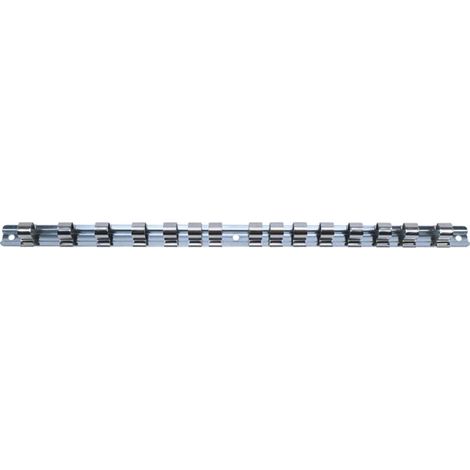 BINARIO GUIDA PORTA BUSSOLE CHIAVI A BUSSOLA 1/2" 410mm 15 PRESE VUOTO CONDOR