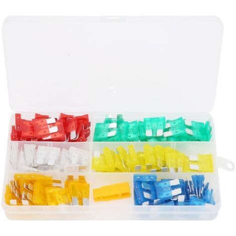 121pcs Car Blade Fuse Set Medium Insulation Auto Parts Boxed 5/10/15/20/25/30 A,DUBUNS (1/5)
