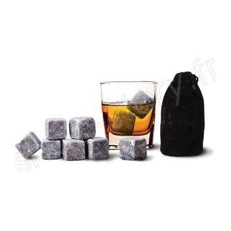 Pierres à whisky Deluxe - Rafraichir sans diluer (1/4)