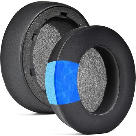 Almohadillas de repuesto de gel refrigerante Life Q30 Q35 compatibles con auriculares Anker Soundcore Life Q30/Q35 BT, espuma aislante de ruido de alta densidad. (1/5)