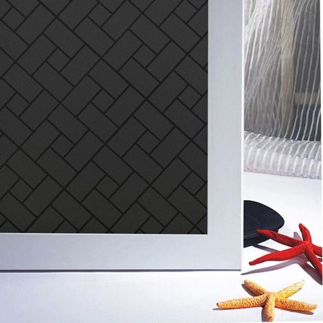 Static Cling Window Film Self-Adhesive Window Film Tint Window Film Frosted Privacy Window Film Kitchen Office Bathroom 44.5 x 200cm MUMU