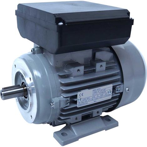 Moteur Électrique Monophasé 220v 0.75kW 3000tr/min - MMD80K2B34 Bride B34 - Bobinage cuivre (1/5)