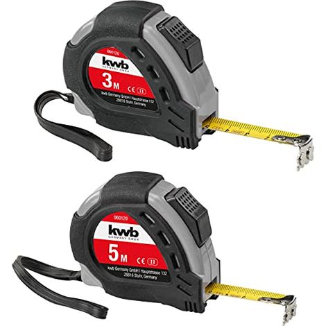kwb 060120 Metro a nastro 5 m Acciaio, Plastica (1/3)