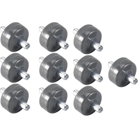 Lot de 10 roues avant pour aspirateur NV350, NV351, NV352, NV355, NV356E, NV500, NV501, NV502 et autres. (1/5)