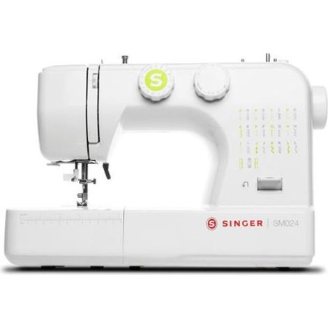 Singer SM024 Macchina da Cucire Elettrica Bianco Verde (1/3)