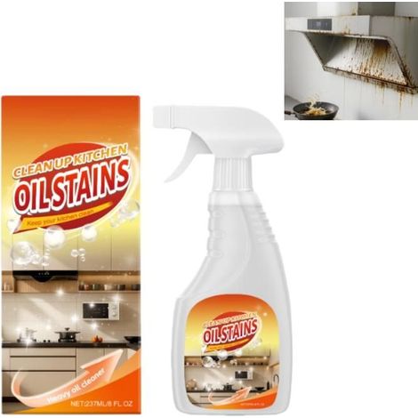 Heavy Grease Cleaner with Mild Formula Quick Decomposition,Duty Degreaser,clean it,Kitchen Strong Grill Multipurpose Stain Remover (1/5)