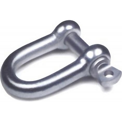 WURKO grillete galvanizado 14 mm sgm/001 , Grillete galvanizado. - Tamaño: 14 mm. - Galvanizado. - Resistente a la corrosión. - Pasador desmontable. - Capacidad de carga nominal no