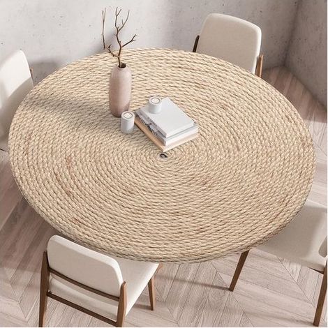 runde-tischdecke-mit-elastischem-rand-110-cm-rattan-3d-druck-waschbar-fur-den-innen-und-au-enbereich-geeignet-240256057 (1/5)