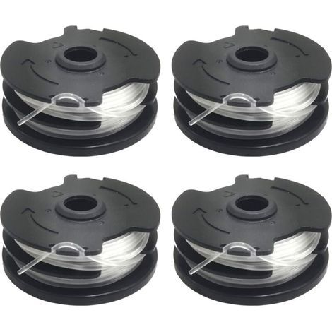 [NEVER USED]  Parkside Cordless Trimmer Replacement Line Spool 0.2cm for PRTA 20 Li C3 IAN351753 Cordless Trimmer (4 Spools) (1/4)