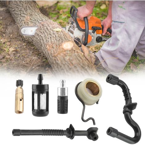 Ölpumpe, Schneckengetriebe, Kraftstoffschlauch und Filtersatz für Stihl MS180 MS170 018 017 Kettensägen (1/5)