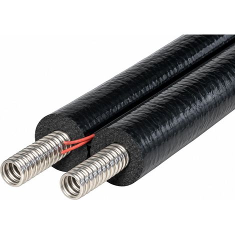 Liaison Solaire 25m KAIMANN Kaiflex Solar Epdm Ø16 avec Kit Raccordement - KAISOLARDUO16-25