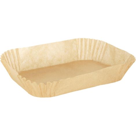 Papier de cuisson - COOK CONCEPT - Spécial friteuse à air - 50 feuilles - Marron (1/2)
