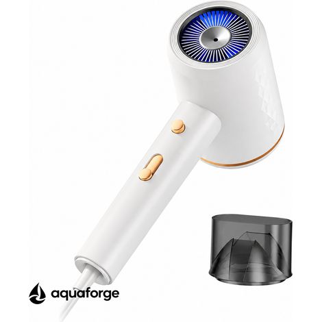 Sèche cheveux compact 800 W séchage rapide protection thermique (1/5)