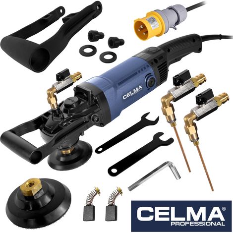 Celma Professional PRAw 130D 1600W 110V 1750 U/min Nasssteinpoliermaschine (1/5)