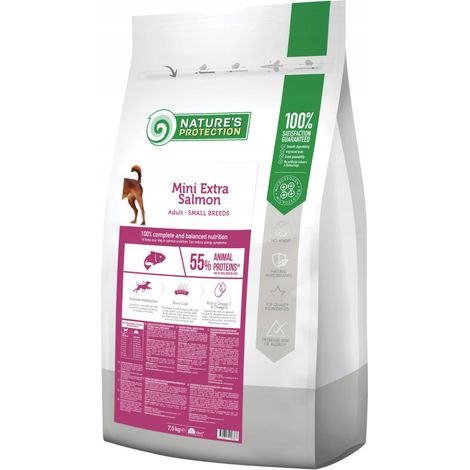 Saumon extra mini Nature's Protection 7,5 kg