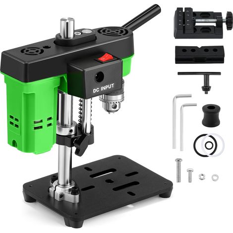 Mini Perceuse à Colonne d'Établi 3415tr/min Réglable en Hauteur (1/5)