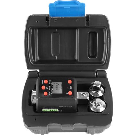 clé dynamométriqueAdaptateur Torque Digital 1/2" Drive 10-200Nm avec Adaptateurs Douilles 1/4" et 3/8" (1/5)