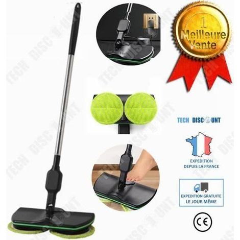 TD balai electrique sans fil rechargeable lavage sol automatique polisseur de plancher intelligent appareil machine nettoyage plia-Ywey