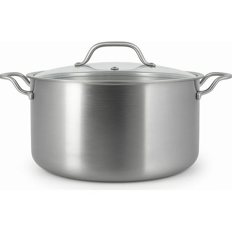 Faitout en acier inoxydable 24cm, TRIPLY (1/4)