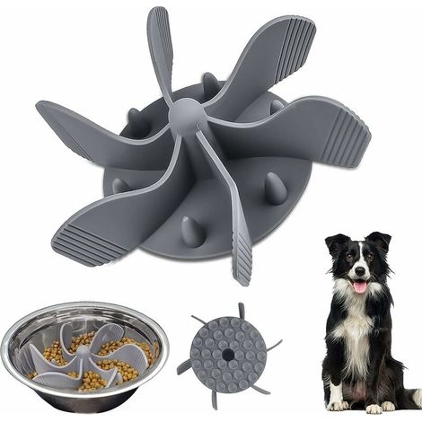 Gamelle d'alimentation Lente,Gamelle Anti Glouton Chien Accessoires Gamelles pour Chiens Favorise Alimentation Saine et Digestion Lente (1/5)