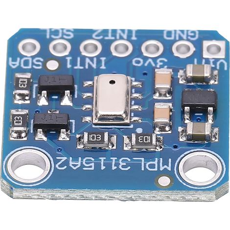 Digitales Drucksensormodul mit I2C-Schnittstelle, 20 bis 110 kPa, 2,5 bis 5 V Eingang, 128 Hz Abtastrate, Höhen- und Temperaturmessung für die MCU-Entwicklung (1/5)