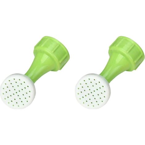 2x Bouchon de bouteille pour arrosage, outil de jardin robuste, accessoire multifonctionnel, buse d'arrosage pour bouteilles de boissons, idéale pour les plantes de pépinière et de jardin.-Green (1/5)