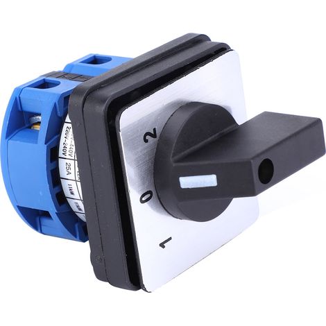 Commutateur universel BERM BEM28-25/1 D101, sélecteur rotatif à 3 positions, 690 V, 25 A (1/5)