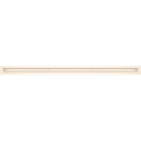 Griglia di ventilazione per camino Crema- Loft 60x1000