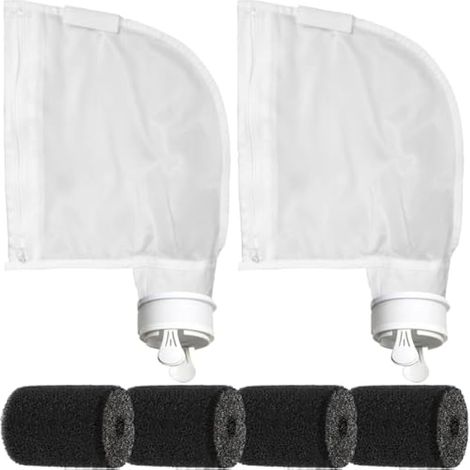 Pièces de Rechange Sac de Nettoyage de Piscine et épurateurs de Queue de Tuyau nettoyeurs de Piscine pour Polaris 280/480 Kit d'accessoires à Fermeture éclair Tout Usage Spa de Piscine (1/5)