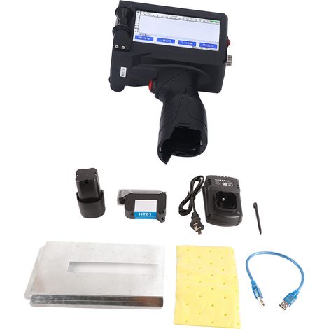 Imprimante portable à écran tactile LED, processeur 4 cœurs, poignée ergonomique, 100-240V universel, pour usage domestique et professionnel (1/5)