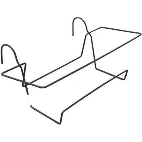 Support suspendu pour grand pot de fleurs, bac à plantes, pot de légumes rectangulaire, support à barreaux longs pour balcon. (1/5)